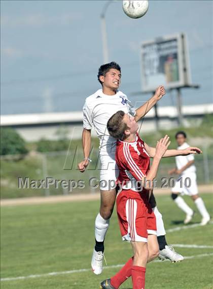 Thumbnail 2 in Arrowhead Christian @ Mountain View (CIF SS Playoffs) photogallery.