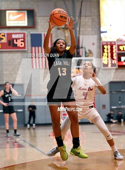 Thumbnail 2 in Sage Hill @ Mater Dei (CIF-SS Open Division Playoffs) photogallery.