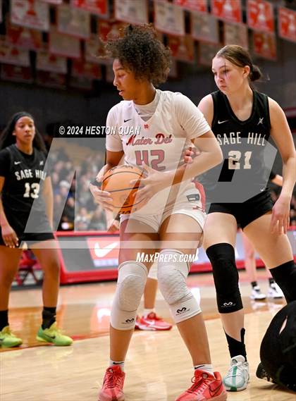 Thumbnail 3 in Sage Hill @ Mater Dei (CIF-SS Open Division Playoffs) photogallery.