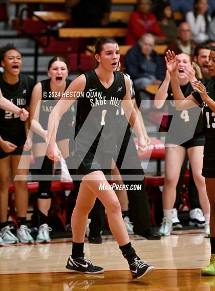 Thumbnail 2 in Sage Hill @ Mater Dei (CIF-SS Open Division Playoffs) photogallery.