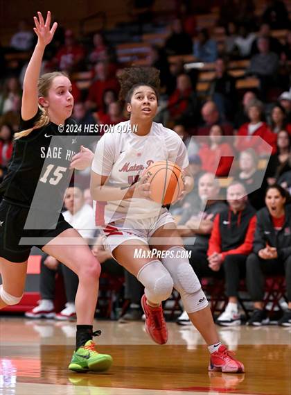 Thumbnail 3 in Sage Hill @ Mater Dei (CIF-SS Open Division Playoffs) photogallery.