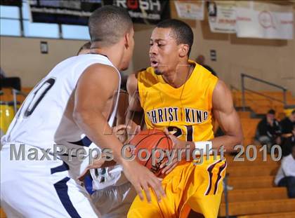 Thumbnail 1 in Christ the King vs North Port (City of Palms Classic) photogallery.