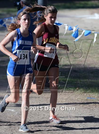 Thumbnail 1 in JV: Rio Hondo League Meet #1 @ La Cresenta Park photogallery.