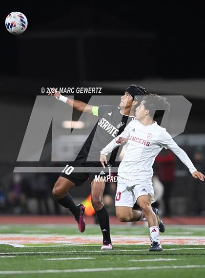 Thumbnail 2 in Servite vs. Orange Lutheran (CIF-SS Division 1 Final) photogallery.