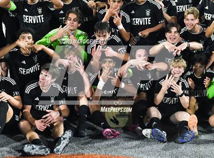 Thumbnail 3 in Servite vs. Orange Lutheran (CIF-SS Division 1 Final) photogallery.