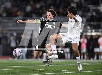 Thumbnail 3 in Servite vs. Orange Lutheran (CIF-SS Division 1 Final) photogallery.