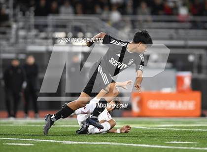 Thumbnail 1 in Servite vs. Orange Lutheran (CIF-SS Division 1 Final) photogallery.