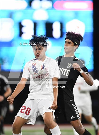 Thumbnail 3 in Servite vs. Orange Lutheran (CIF-SS Division 1 Final) photogallery.