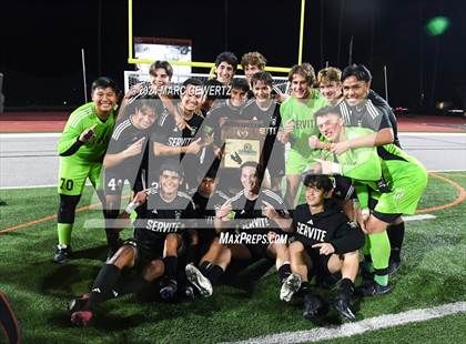 Thumbnail 2 in Servite vs. Orange Lutheran (CIF-SS Division 1 Final) photogallery.
