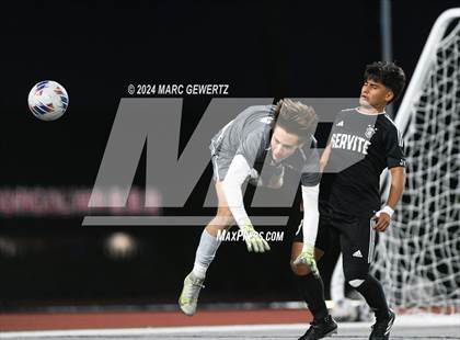 Thumbnail 3 in Servite vs. Orange Lutheran (CIF-SS Division 1 Final) photogallery.
