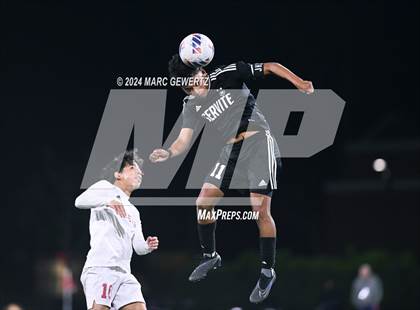 Thumbnail 2 in Servite vs. Orange Lutheran (CIF-SS Division 1 Final) photogallery.