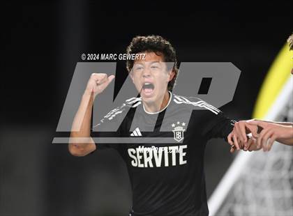 Thumbnail 3 in Servite vs. Orange Lutheran (CIF-SS Division 1 Final) photogallery.