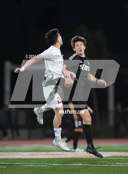 Thumbnail 3 in Servite vs. Orange Lutheran (CIF-SS Division 1 Final) photogallery.