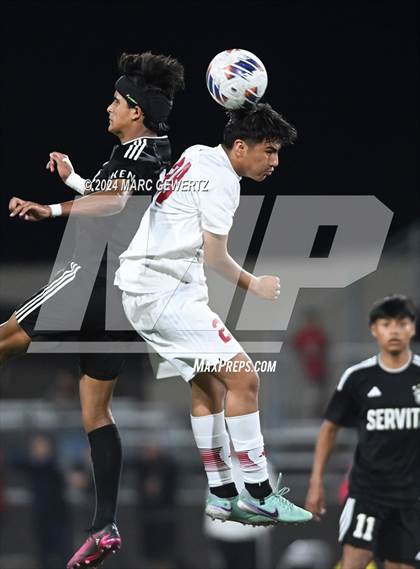 Thumbnail 3 in Servite vs. Orange Lutheran (CIF-SS Division 1 Final) photogallery.