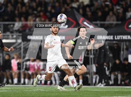 Thumbnail 2 in Servite vs. Orange Lutheran (CIF-SS Division 1 Final) photogallery.