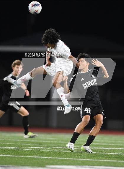 Thumbnail 3 in Servite vs. Orange Lutheran (CIF-SS Division 1 Final) photogallery.
