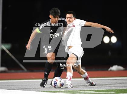 Thumbnail 3 in Servite vs. Orange Lutheran (CIF-SS Division 1 Final) photogallery.