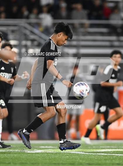 Thumbnail 1 in Servite vs. Orange Lutheran (CIF-SS Division 1 Final) photogallery.