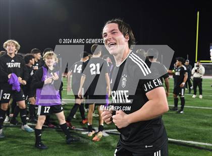 Thumbnail 2 in Servite vs. Orange Lutheran (CIF-SS Division 1 Final) photogallery.