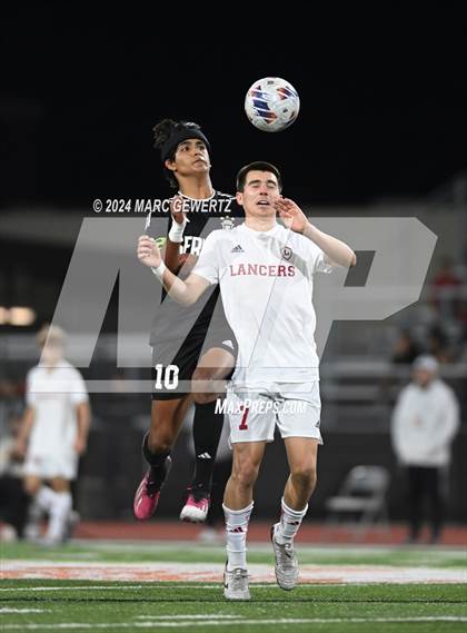 Thumbnail 2 in Servite vs. Orange Lutheran (CIF-SS Division 1 Final) photogallery.