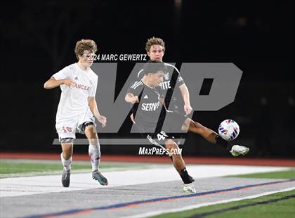 Thumbnail 2 in Servite vs. Orange Lutheran (CIF-SS Division 1 Final) photogallery.