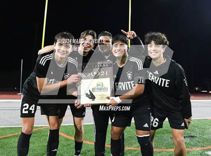 Thumbnail 1 in Servite vs. Orange Lutheran (CIF-SS Division 1 Final) photogallery.