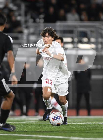 Thumbnail 2 in Servite vs. Orange Lutheran (CIF-SS Division 1 Final) photogallery.