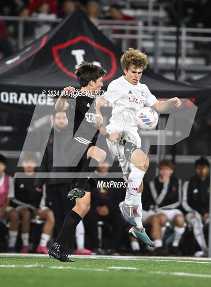 Thumbnail 3 in Servite vs. Orange Lutheran (CIF-SS Division 1 Final) photogallery.