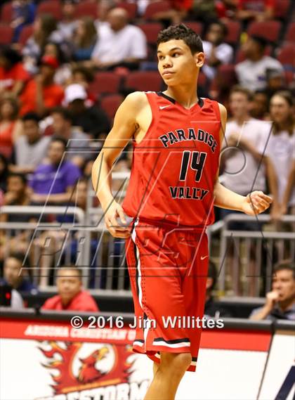 Thumbnail 3 in Paradise Valley vs. Shadow Mountain (AIA D2 Semifinal) photogallery.