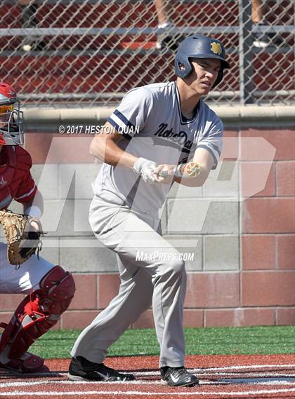 Thumbnail 3 in Notre Dame (SO) vs Mater Dei (Boras Classic South) photogallery.