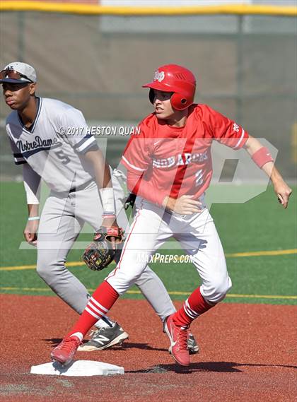 Thumbnail 1 in Notre Dame (SO) vs Mater Dei (Boras Classic South) photogallery.