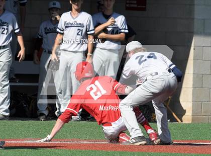 Thumbnail 3 in Notre Dame (SO) vs Mater Dei (Boras Classic South) photogallery.