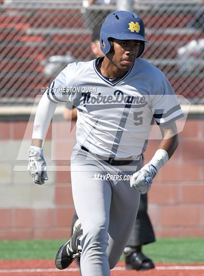 Thumbnail 2 in Notre Dame (SO) vs Mater Dei (Boras Classic South) photogallery.