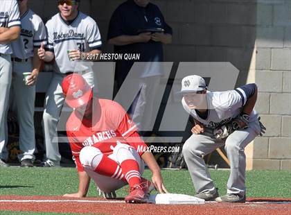 Thumbnail 2 in Notre Dame (SO) vs Mater Dei (Boras Classic South) photogallery.