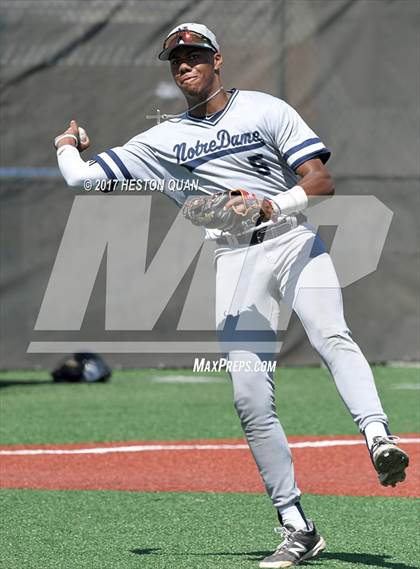 Thumbnail 1 in Notre Dame (SO) vs Mater Dei (Boras Classic South) photogallery.