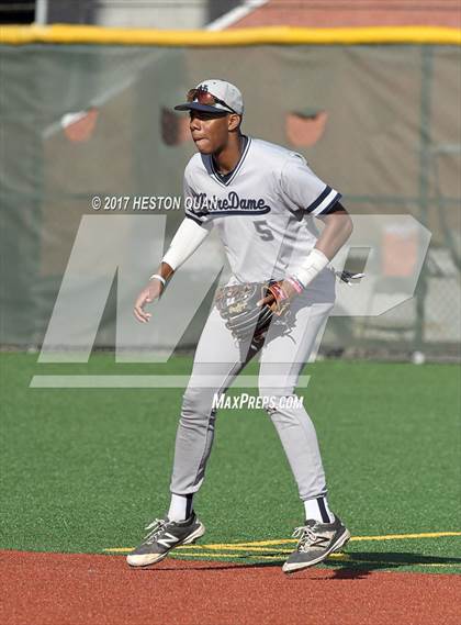 Thumbnail 1 in Notre Dame (SO) vs Mater Dei (Boras Classic South) photogallery.