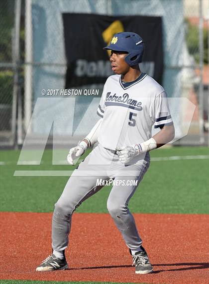 Thumbnail 1 in Notre Dame (SO) vs Mater Dei (Boras Classic South) photogallery.