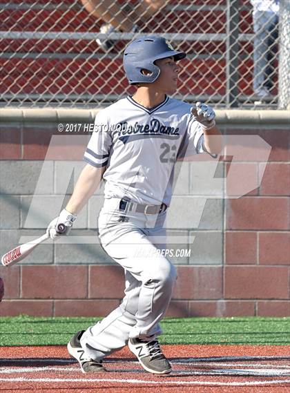 Thumbnail 3 in Notre Dame (SO) vs Mater Dei (Boras Classic South) photogallery.