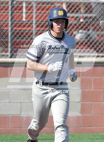 Thumbnail 3 in Notre Dame (SO) vs Mater Dei (Boras Classic South) photogallery.