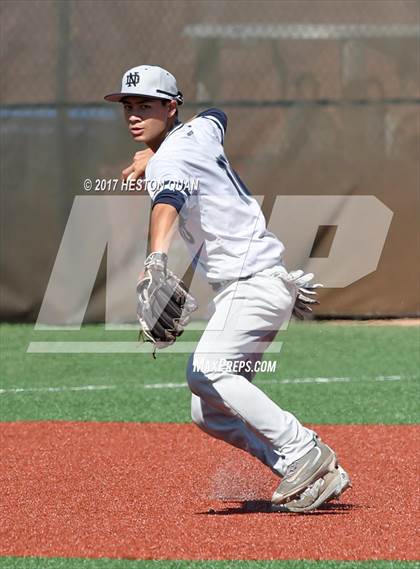 Thumbnail 3 in Notre Dame (SO) vs Mater Dei (Boras Classic South) photogallery.