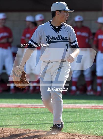 Thumbnail 2 in Notre Dame (SO) vs Mater Dei (Boras Classic South) photogallery.