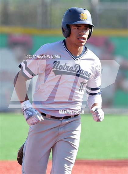 Thumbnail 2 in Notre Dame (SO) vs Mater Dei (Boras Classic South) photogallery.