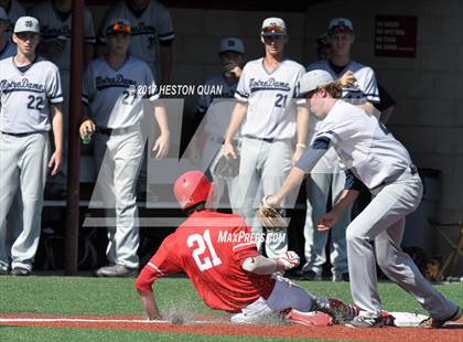 Thumbnail 1 in Notre Dame (SO) vs Mater Dei (Boras Classic South) photogallery.