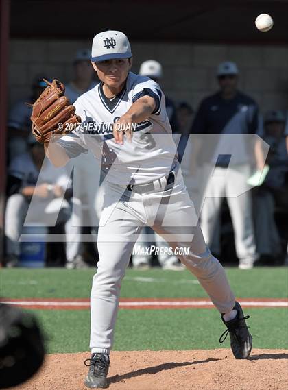 Thumbnail 1 in Notre Dame (SO) vs Mater Dei (Boras Classic South) photogallery.