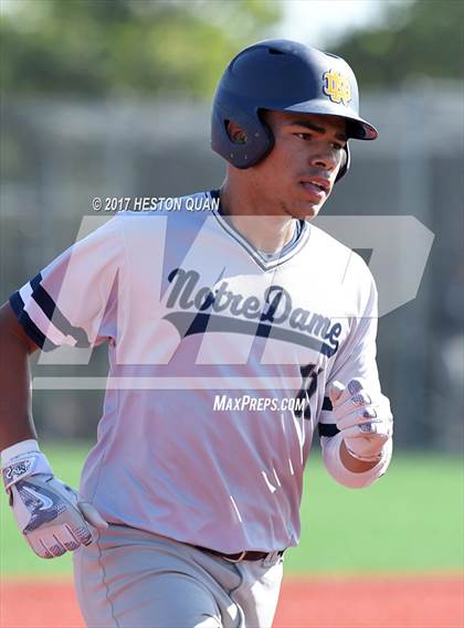 Thumbnail 2 in Notre Dame (SO) vs Mater Dei (Boras Classic South) photogallery.