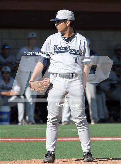 Thumbnail 3 in Notre Dame (SO) vs Mater Dei (Boras Classic South) photogallery.