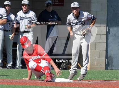 Thumbnail 1 in Notre Dame (SO) vs Mater Dei (Boras Classic South) photogallery.