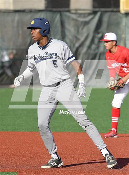 Thumbnail 2 in Notre Dame (SO) vs Mater Dei (Boras Classic South) photogallery.
