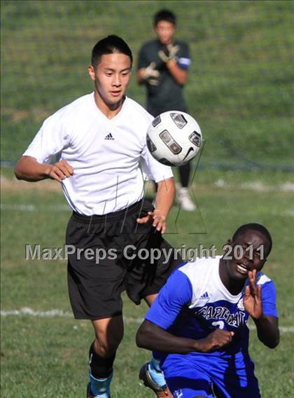 Thumbnail 1 in Capital Christian vs Mesa Verde photogallery.