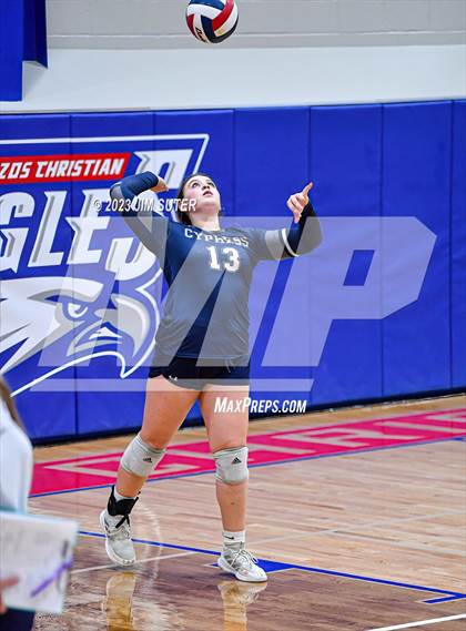 Thumbnail 1 in Brazos Christian vs Cypress Christian photogallery.
